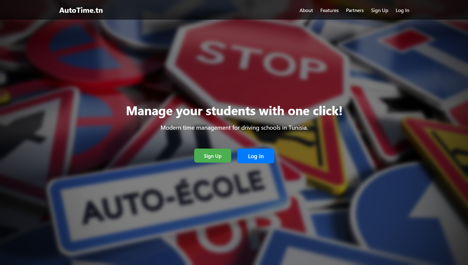 AutoTimeTN — Driving School Management